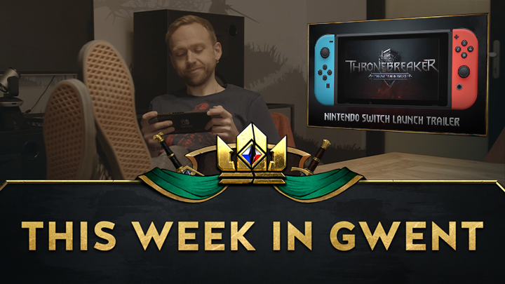 PlayGwent's tweet photo. Thronebreaker is out on the Nintendo Switch and much more! Check out this week's TWiG! 💥

🔗: https://t.co/cQgOoVZBco https://t.co/ZMBO7qQYBV