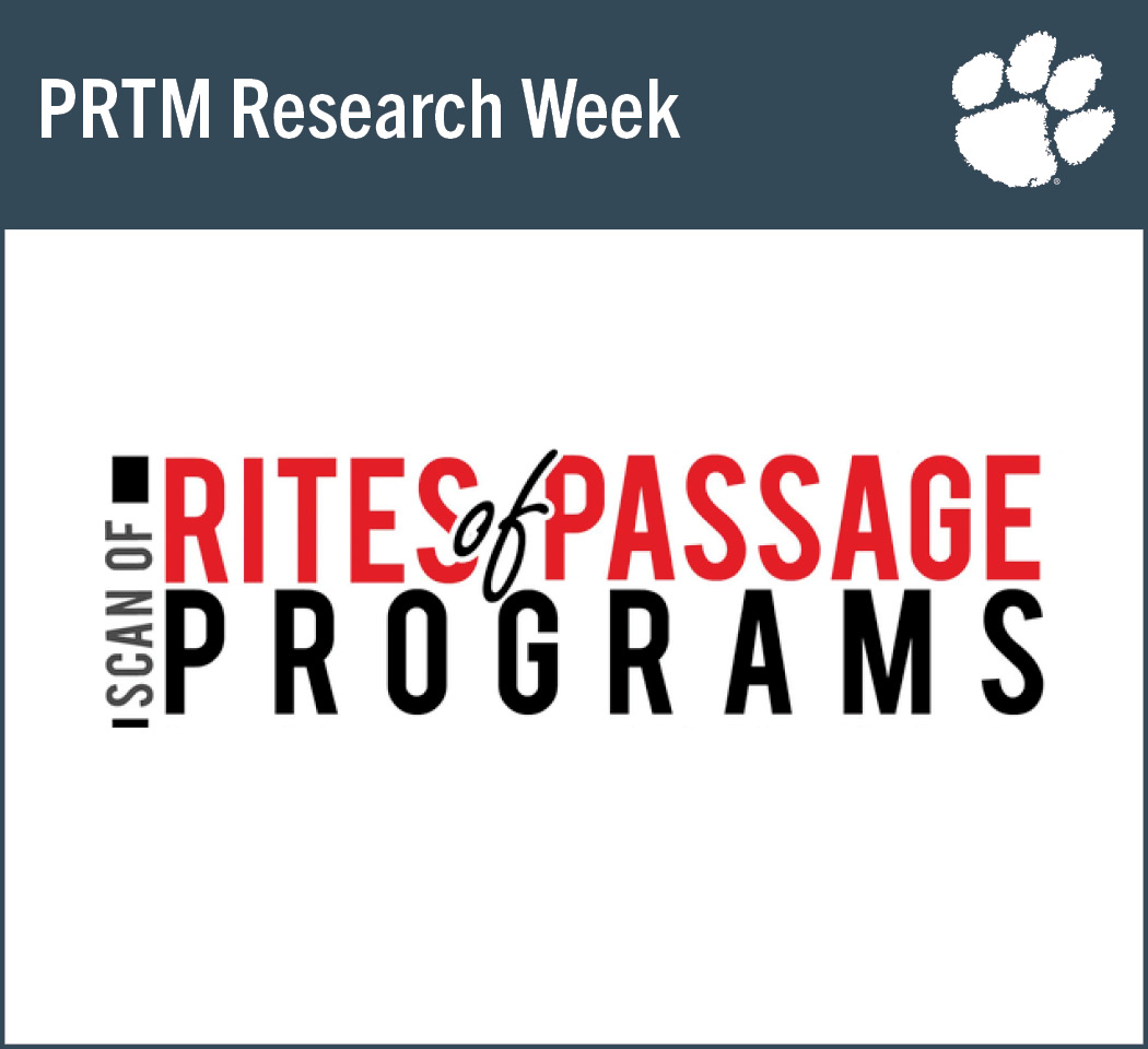 Logo for the Scan of Rites of Passage Programs project.