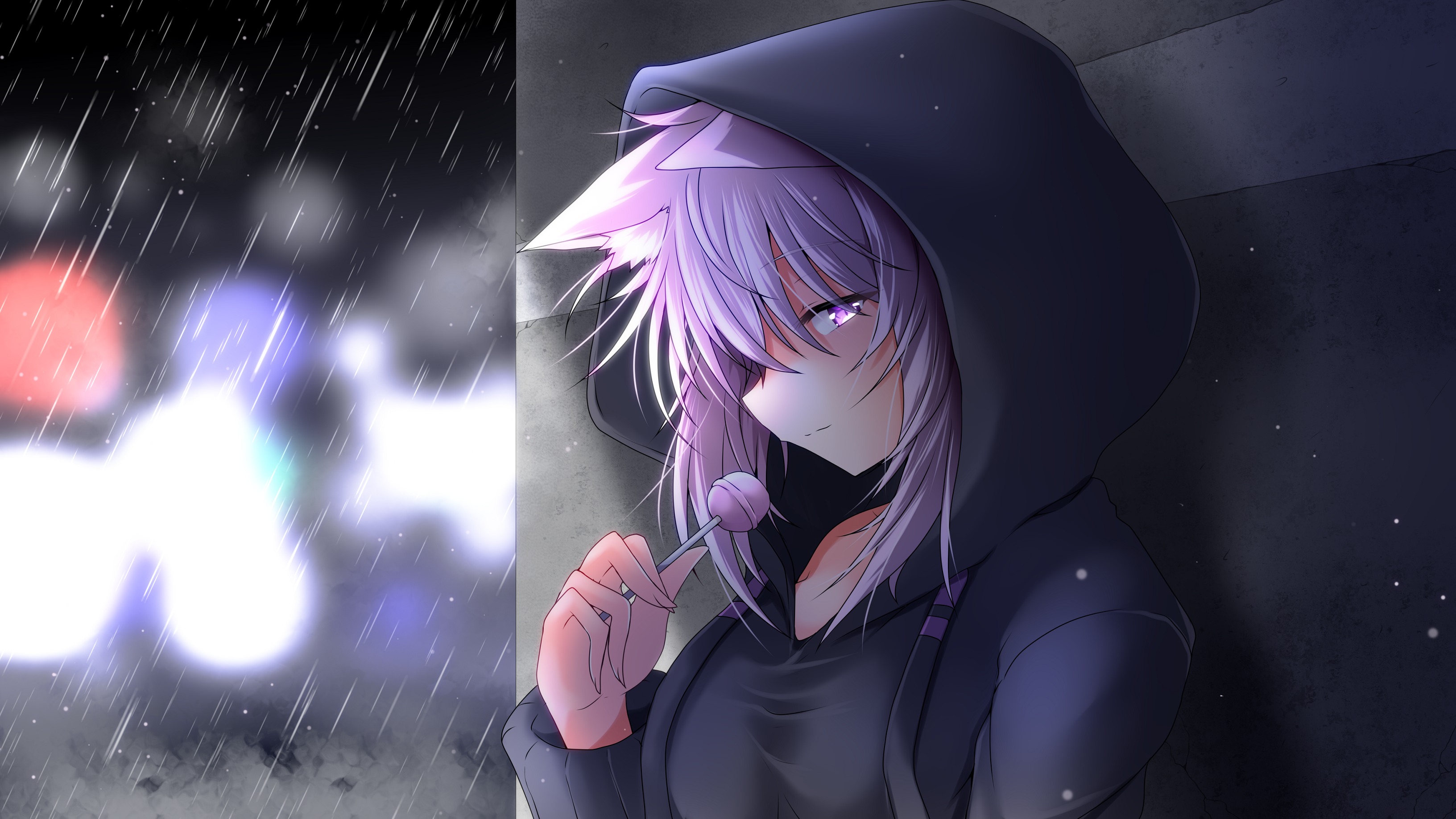 G 絵かゆ ホロライブ所属の猫又おかゆを描いてみました 可愛いイラストが多いですがこんなクールなおかゆちゃんも素敵ですよね T Co Imzc97czut Twitter