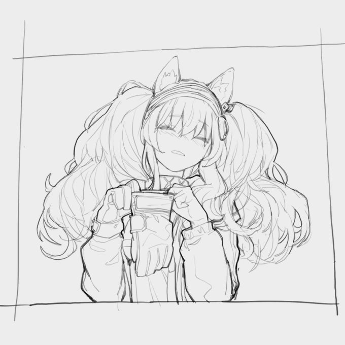 ラフ～
#アークナイツ #Arknights #明日方舟 