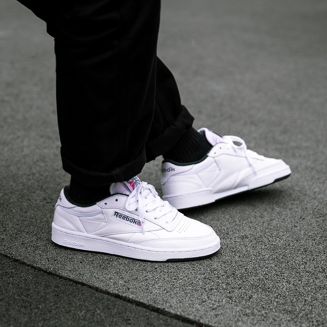 Footpatrol London Twitter: "Reebok Club C 85 'White/Collegiate Navy' | Reebok look back to the year 1985 by paying tribute to the 35th anniversary the Club C 85, staying true