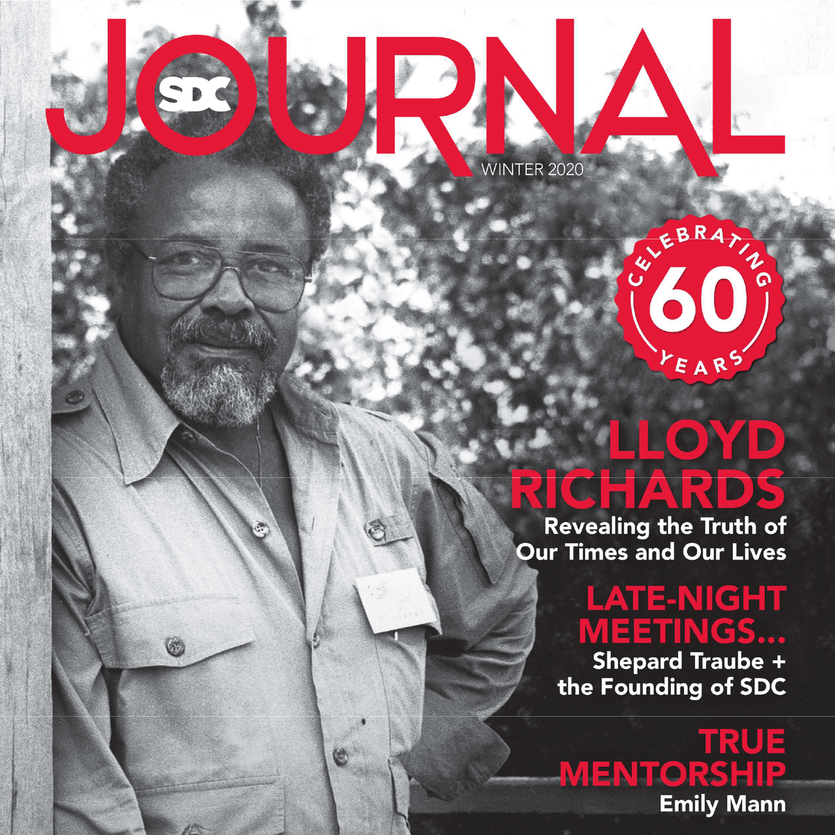 SDCweb's tweet photo. The Winter 2020 Edition of the "SDC Journal" is OUT, with articles featuring Emily Mann (@EMintheMoment), Hana Sharif (@repstl_ad), Marshall W. Mason, Julie Arenal, and more! Order your copy today at https://t.co/yYZo34R4Gk. #SDCJournal #UniteEmpowerProtect https://t.co/9FLK4GJS59