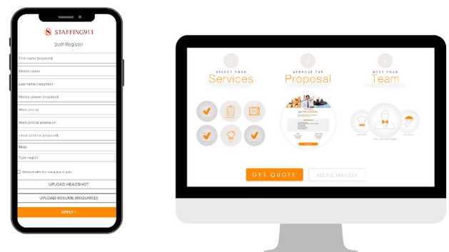 Staffing911's tweet photo. We know events can be stressful, that's why at #Staffing911, we've built a robust booking system to keep your booking process seamless and easy!
.
Staff your next event at a moment’s notice. Just pick a time and we’ll do the rest!
.
https://t.co/H443zgmQ31 https://t.co/xsSxyznwFw