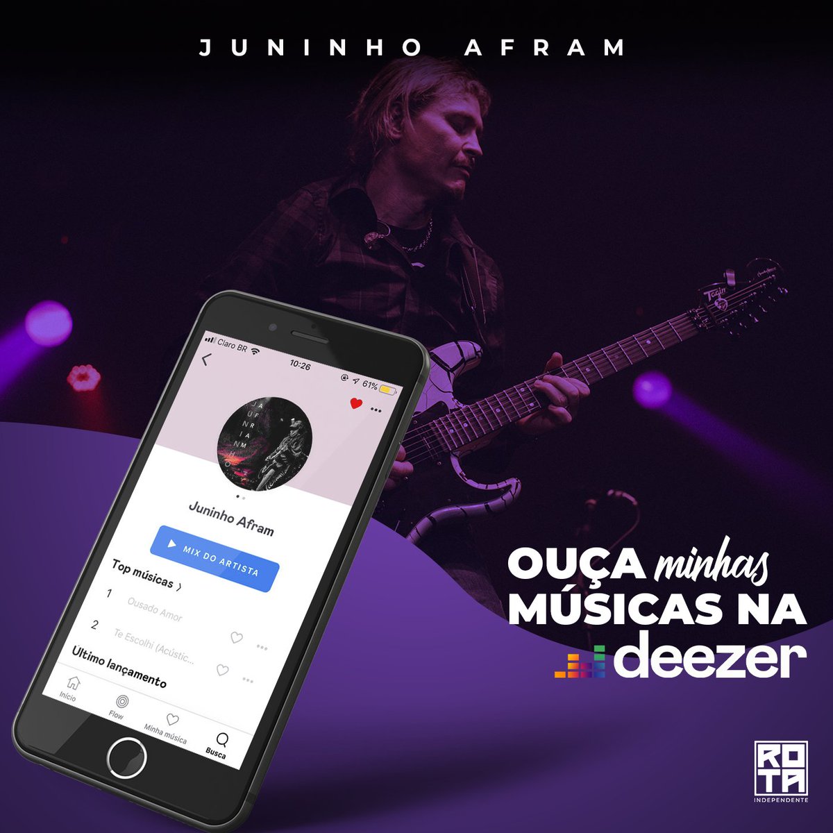 Siga o <a href="/juninho_afram/">Juninho Afram</a> nas
Plataformas Digitais!! Ouça ás músicas na Deezer 💜

#rotaindependente #music #plataformasdigitais #work #saopaulo #digital #somosorotaindependente #gospel #juninhoafram #deezer #playlist