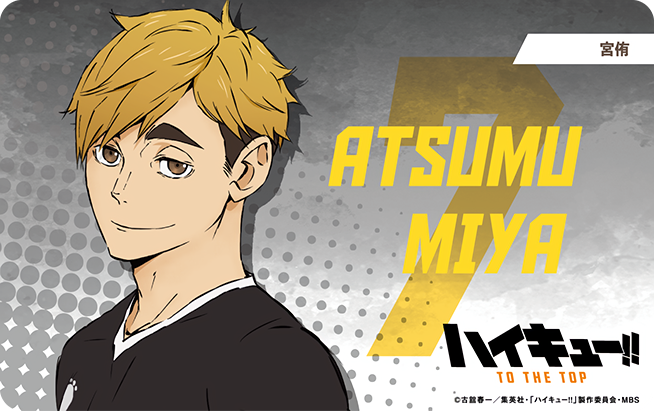 Haikyuu BR - Visuais do Miya Atsumo e Hoshiumi Kouhai