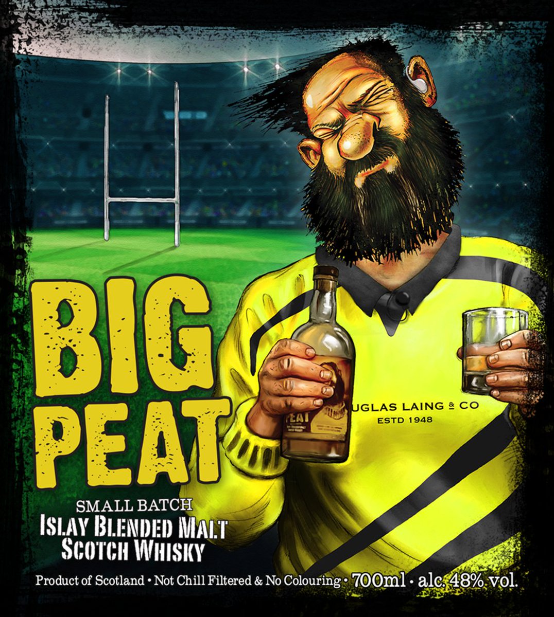 Competition Time! Head on over to our @remarkable_malts page on Instagram to find out how to win an exclusive labelling of #BigPeat 🥃 Good luck! #SixNations #rugbygram #rugby