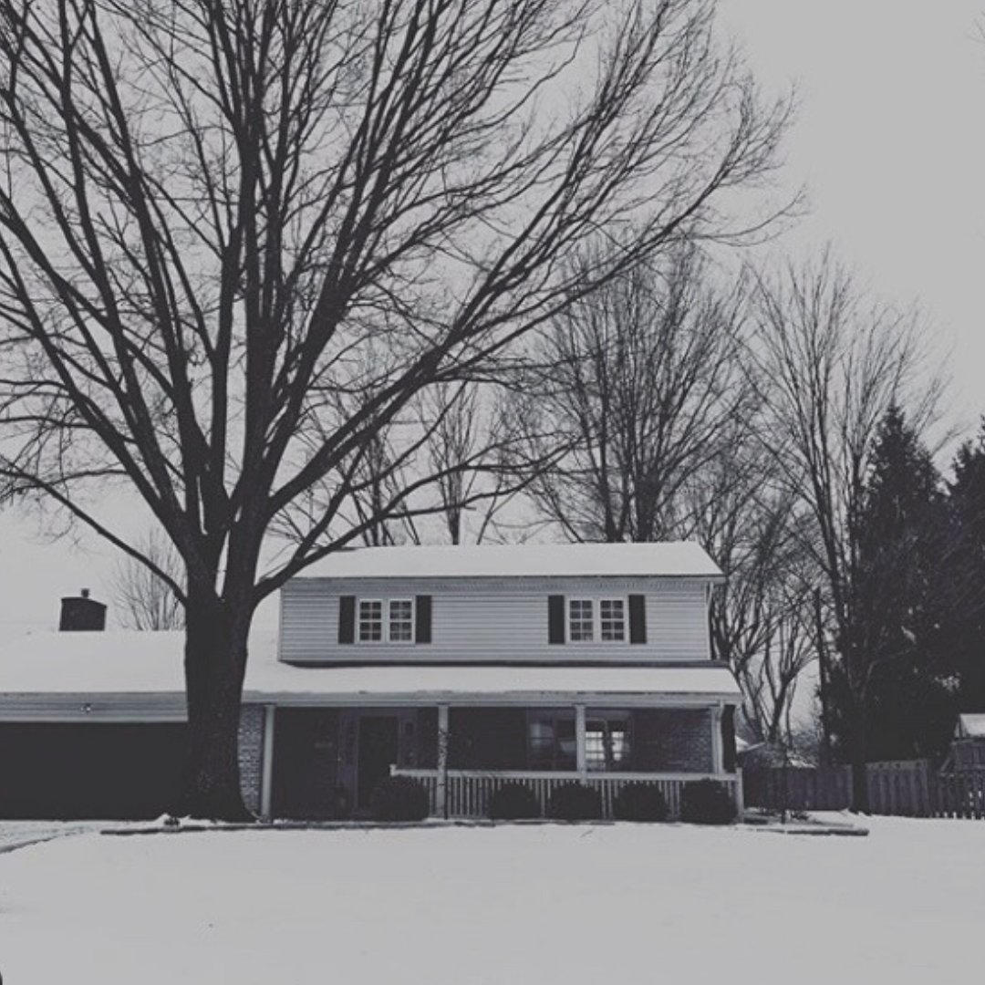 It's been a great year - a year ago yesterday we moved into this house and we began a new season as I began working at Apex! Thankful for this place and the people here! And it's snowing again today!
