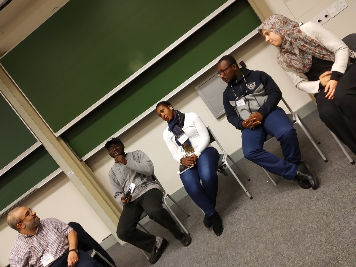 slumou's tweet photo. Panel discussion for general feedback on this and future summer schools #afirm2020 https://t.co/x4xmMFqqVo