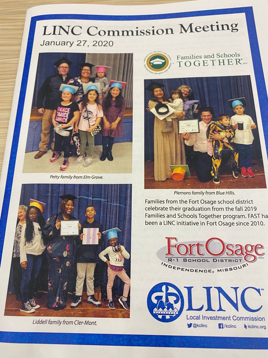 FASTcommunity's tweet photo. This week, FAST Trainers participated in a training conference hosted by @kclinc in Kansas City, MO, and attended a LINC Commission meeting where they, along with Executive Director Toni Rivera-Joachin, heard from FAST Parents who graduated from the local program. #FASTcommunity https://t.co/wlNvWEbnJQ