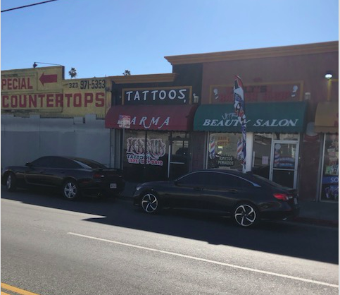 INKLNKapp's tweet photo. Karma Tattoo on Slauson in South Central, Los Angeles.
Old tradition, new technology. https://t.co/uyKMteklEL. Book a tattoo on your phone. #InkLnk #tattootheworld #selmade #tattooer #tattoo #tattoola https://t.co/MCkndoN4EY