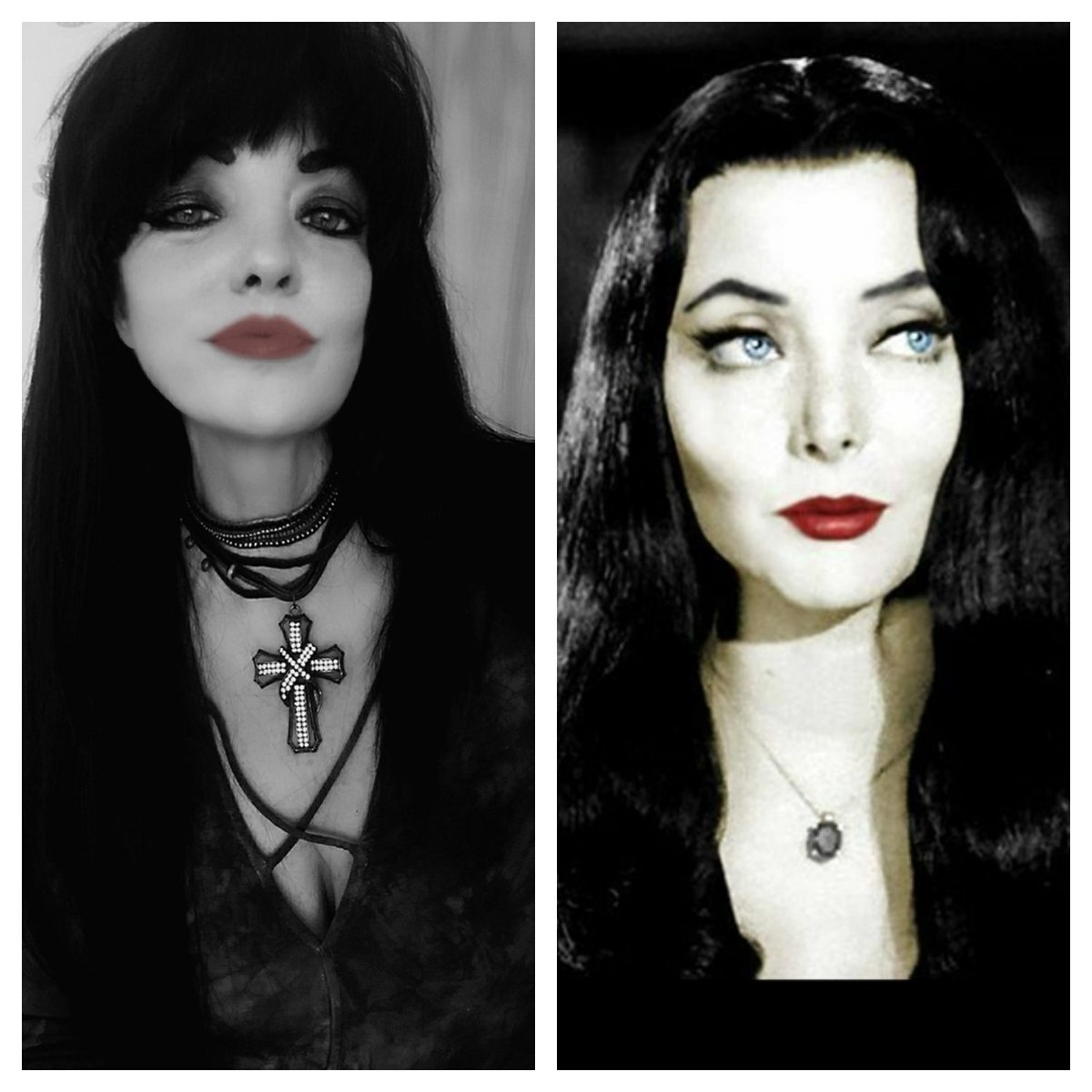 DawnSpunkyGirl's tweet photo. #self #artisticexpression #myidol #rockon #shessocool 😎 #morticia #addams #morticiaaddams #goth #love #loveherstyle #mystyletoo 😍💗💋 https://t.co/HP4v7Fo7Va