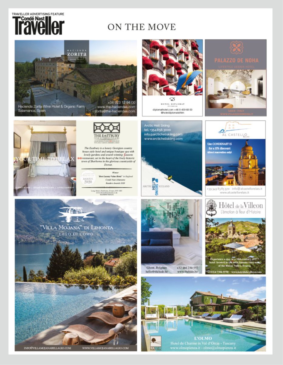 Asómate a <a href="/HZorita_es/">Hacienda Zorita Wine, Hotel & Organic Farm</a> a través de <a href="/CNTravelerSpain/">Condé Nast Traveler</a>. Todo listo para que disfrutes de nuestro Wine, Hotel &amp; Organic Farm

haciendazorita.com 

#HaciendaZorita #Salamanca #winelover #organic