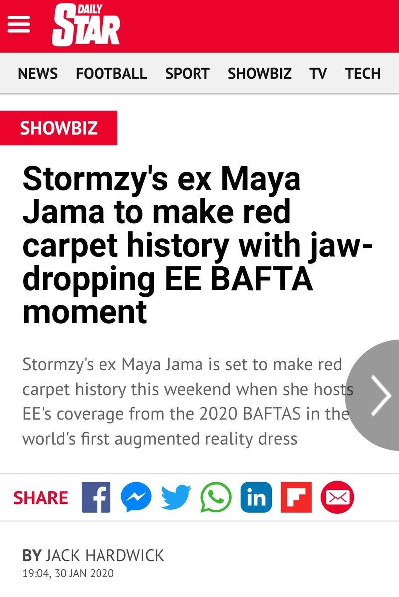 I'm very disappointed with this headline from <a href="/dailystar/">Daily Star</a>... <a href="/MayaJama/">Maya Jama</a> is more than someone's ex, she has been putting in a lot of work and carved her own career she is her own person.

It's 2020 can this stop now.