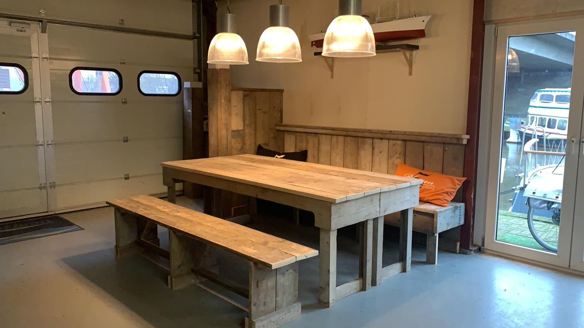 Sneak preview van de captains lounge bij Boei26. #varen #vecht #sloep