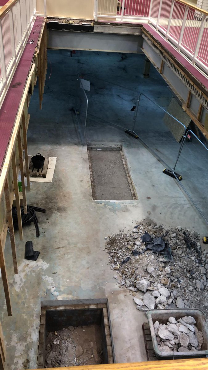 spatial_oe's tweet photo. And just like that, the escalators are gone!

Work is progressing at a fantastic pace on the prestigious Techniquest project.

@DAY_interiors 

#fitout #refurbishment https://t.co/Mz6KdfqTwr