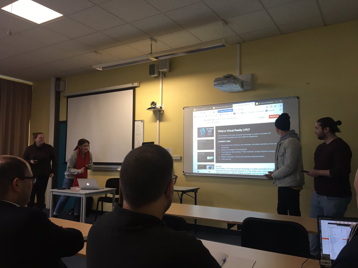 AcademyWasaa's tweet photo. Our #wasaa students presented their research project today in front of the whole promotion and the jury 📑📉📈 @IMTAtlantiqueEN @IMTAtlantique https://t.co/Dj7H1OIiGx