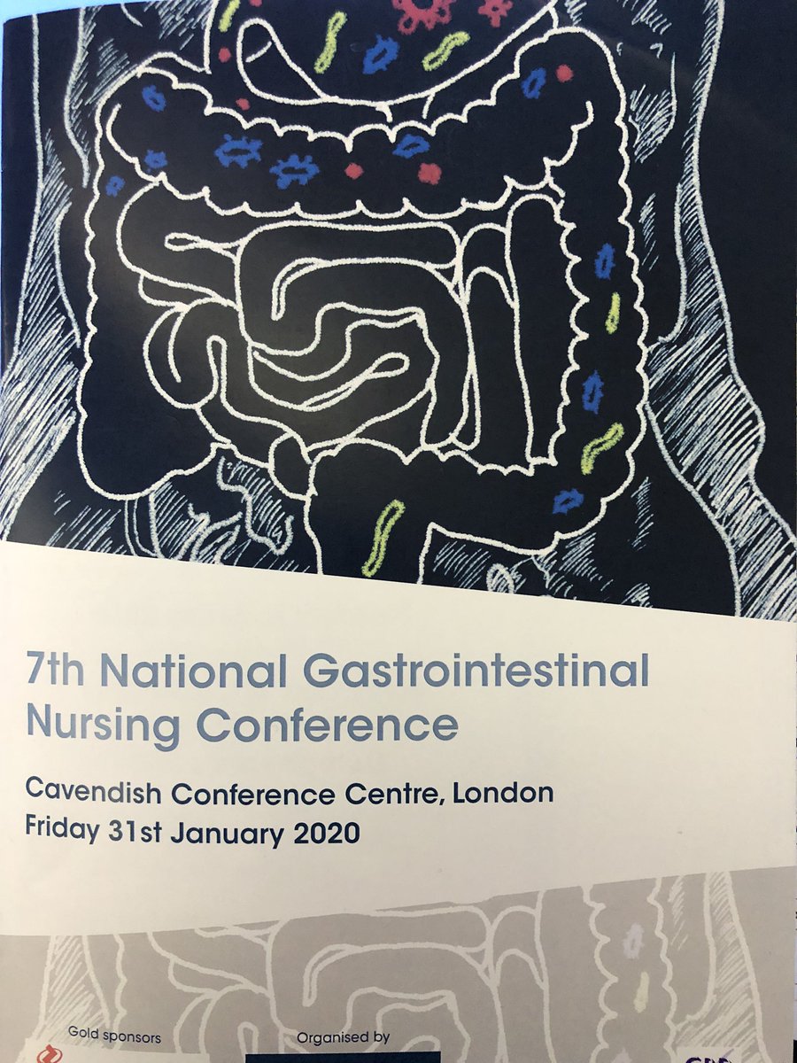 Having a day of learning at the Gastrointestinal Nursing Conference in London, including a talk by our IBD Advanced Nurse Practitioner Rachel. Flying the Stockport NHSF Trust flag.