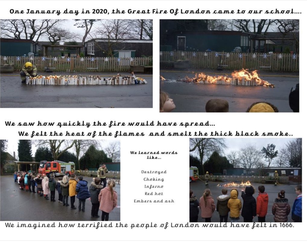 raceleysinfants's tweet photo. Thanks so much to Fire Fighters Stu, Ben and Alex @WarksFireRescue Bedworth for making our Y1 Great Fire of London learning come alive @MrsJSnape and @mrsKgurr’s classes had an epic time #PrimaryRocks https://t.co/Qnn9Wv7YIV