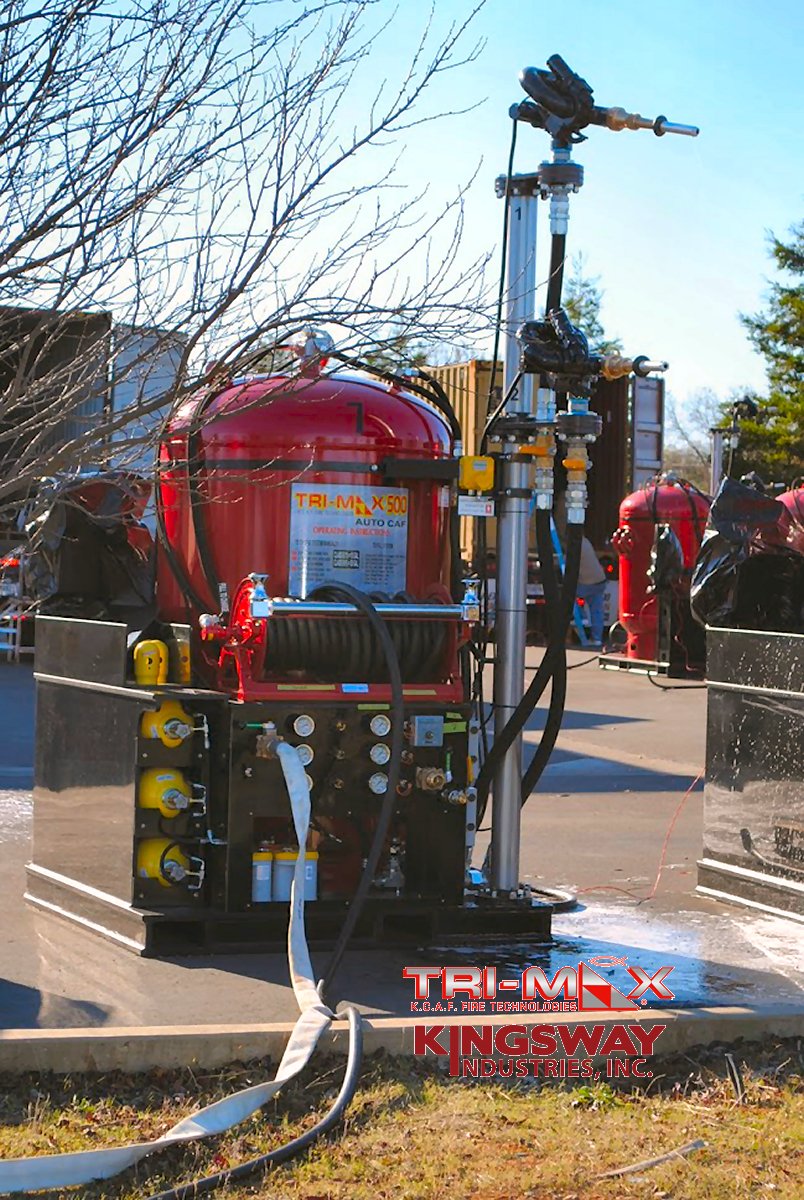 TriMaxCAFS's tweet image. Tri-Max™ Fire Suppression Technologies
trimax.us  530-722-0272
TRI-MAX™ Cold CAF, has sold over 12,000 fire suppression systems to the military, public agencies, industrial contractors and private companies world-wide.
#trimax #firesuppression #aviation  #fuelfire