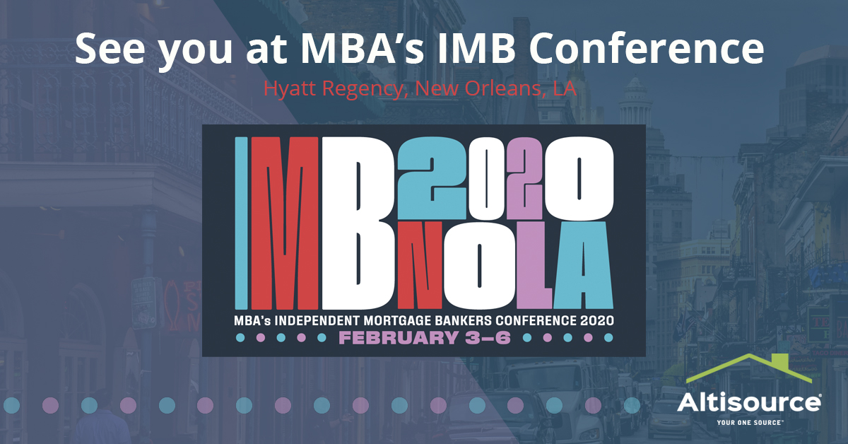 Altisource's tweet photo. Justin Vedder and Brett Parker will be attending MBA's IMB Conference next week. Be sure to connect with them if you’re in New Orleans! #MBAIMB20 https://t.co/eqn9I9Ibie