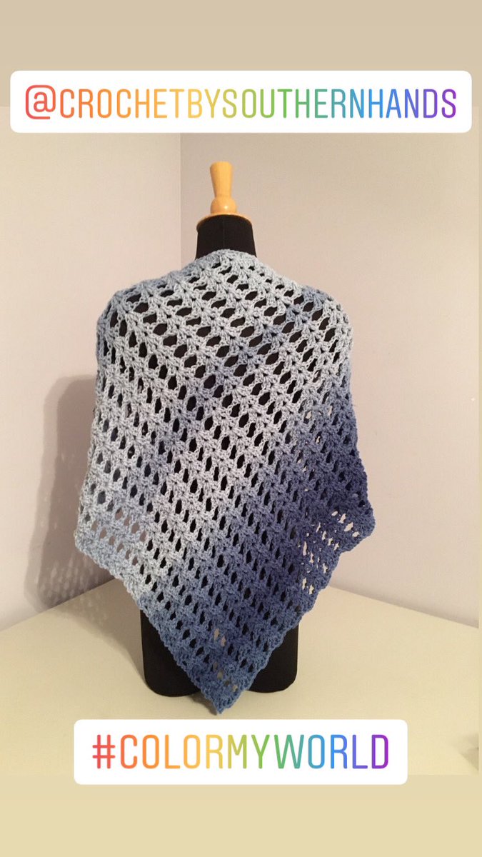 Southern_Hands's tweet photo. Another quick side project for a sweet friend!
•
#FinishedFriday #colormyworld #crochet #handmade #southernmakers #southernliving #alabamamakers #fiberarts #fiberartist #custommade #customapparel #customorder #custom #madetoorder #shawl #shawls #crochetshawl #shawllover https://t.co/kbfYSq84ru