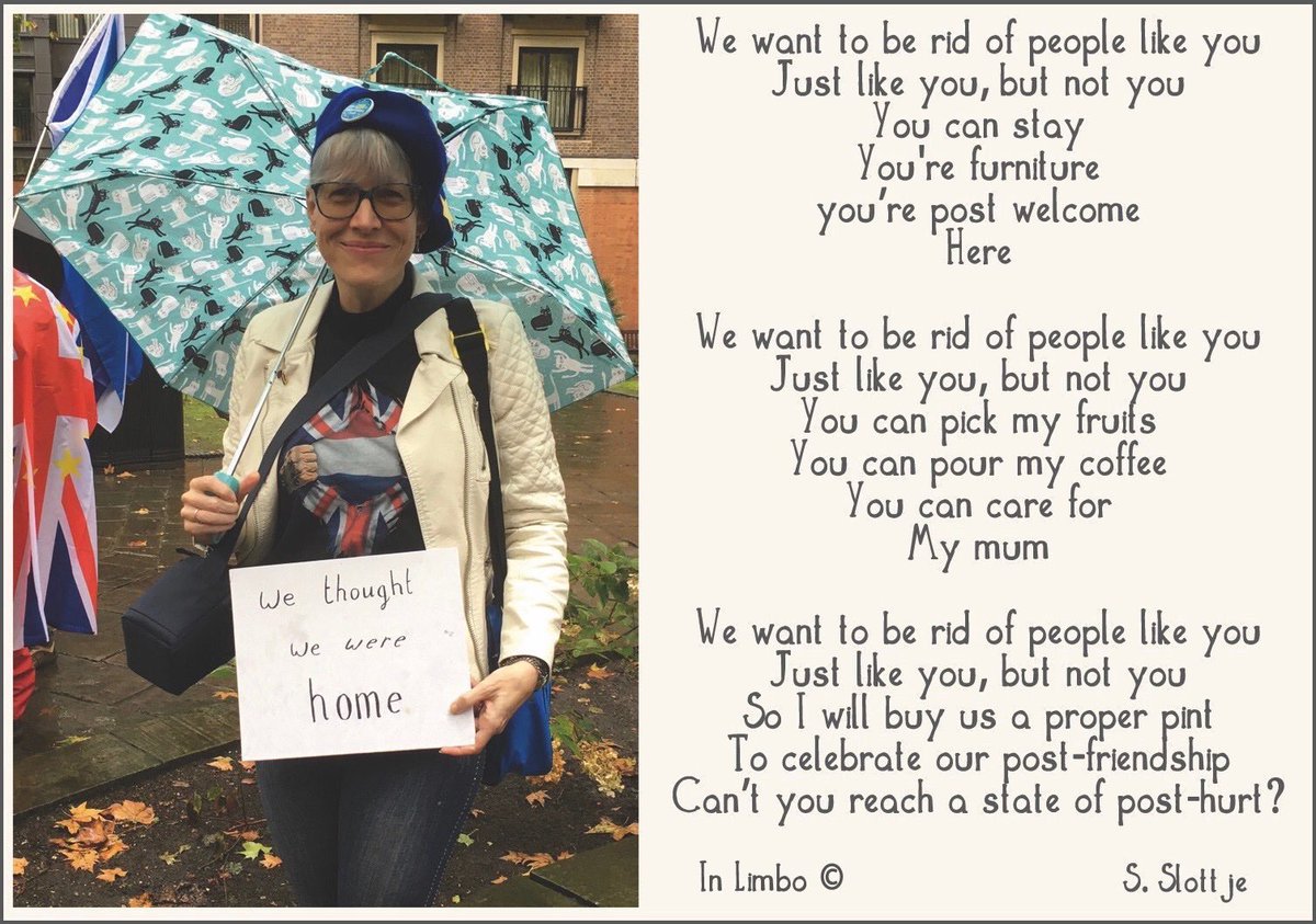 localnotail's tweet photo. Our government has forced so much stress and change upon millions of people who had no say in the path of their own future because of a massive Tory con trick.

EU-in-UK *and* UK-in-EU #InLimbo 

It's shameful 

#BrexitIsPersonal https://t.co/QVs9zOLLxo