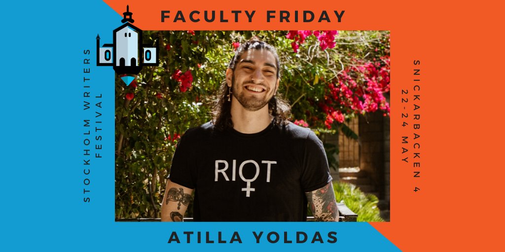 StockholmWriter's tweet photo. Atilla Yoldas is a Swedish journalist, writer and lecturer. As a columnist, he writes about equality and discrimination. In addition to participating in a panel at #SWF20 Atilla talks about The Man Book: From One Guy to Another, and the barriers heโs broken by writing non-fiction https://t.co/j8BJ5byvZf