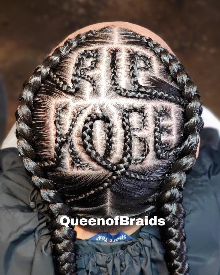 DownByDfault's tweet photo. Wow #queenofbraids https://t.co/1TzZZ8PULU