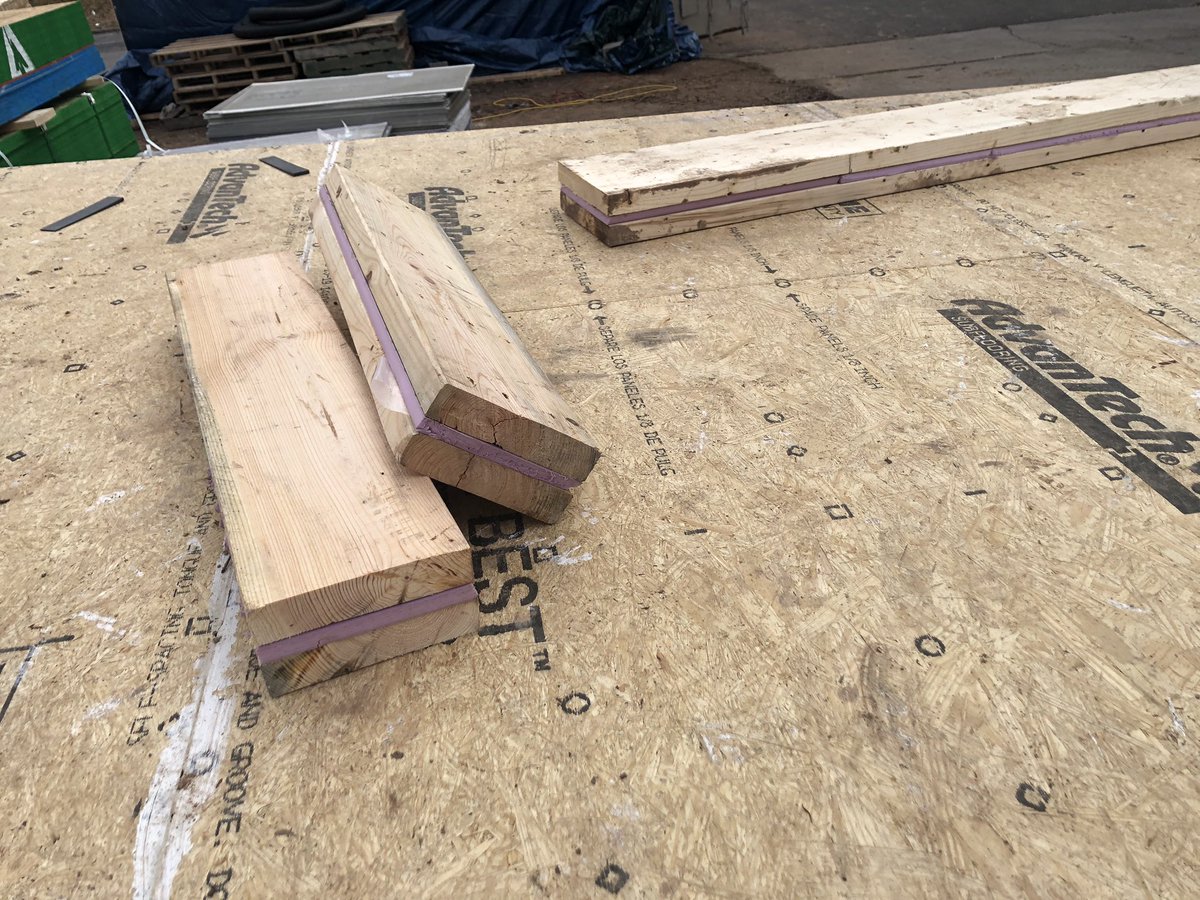 MarkBarron_'s tweet photo. Foundation walls are up, crawlspace walls are insulated and capped with the first floor. Walls getting framed up today at the #skinnyduplex !
Progress at the #duplexandSIP job site! https://t.co/AJLYzm0mZ3