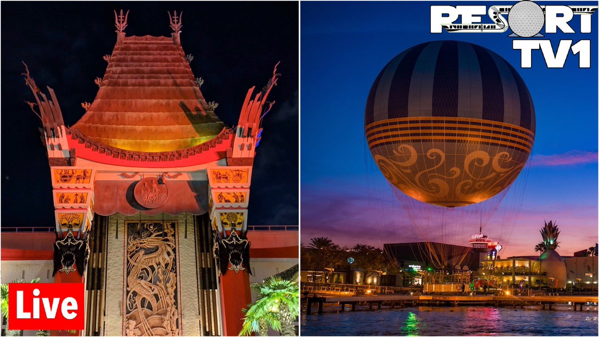 ResortTV1's tweet photo. Join us at 6pm ET for Friday Night Live at Disney's Hollywood Studios & Disney Springs with the West Coast Crew!
The stream will be live here - https://t.co/01jKTL245m
Don't miss this epic night of fun with our good friends!! Leave a comment if you'll be joining us!! https://t.co/m4MevOgW6j