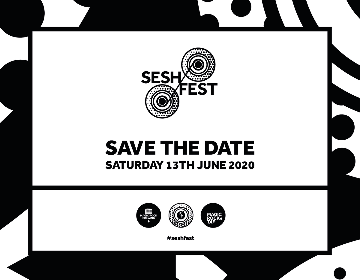 The SESH IS ON - SeshFest 2020 / Saturday 13th June

Ticket announcement coming soon

#seshfest2020
#seshon
#magicrockbrewing