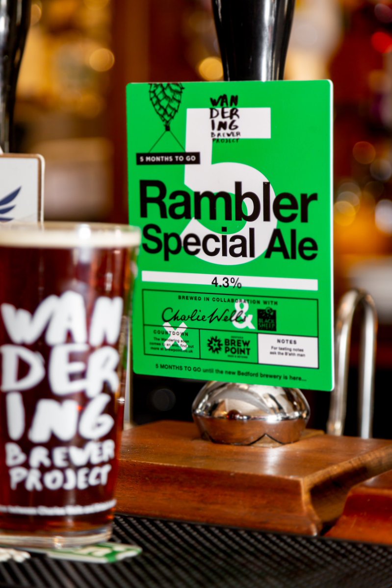 WanderingBrewer's tweet photo. It’s the weekend (nearly) - head to your local Wells &amp; Co. pub, have a nice cold pint of Rambler, and wait for all of this to blow over... #WBproject https://t.co/Y8eDS5BBFn