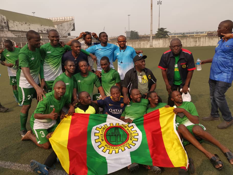 AbbaAudu_'s tweet photo. In the Final game billed for the last week of February 2020, #TeamNNPC will now meet @dprhotline, whose team also overcame @TOTALNigeria by a lone goal in the second semi final held today.

#TAPE #PerformanceExcellence https://t.co/hY1jTHGjsI