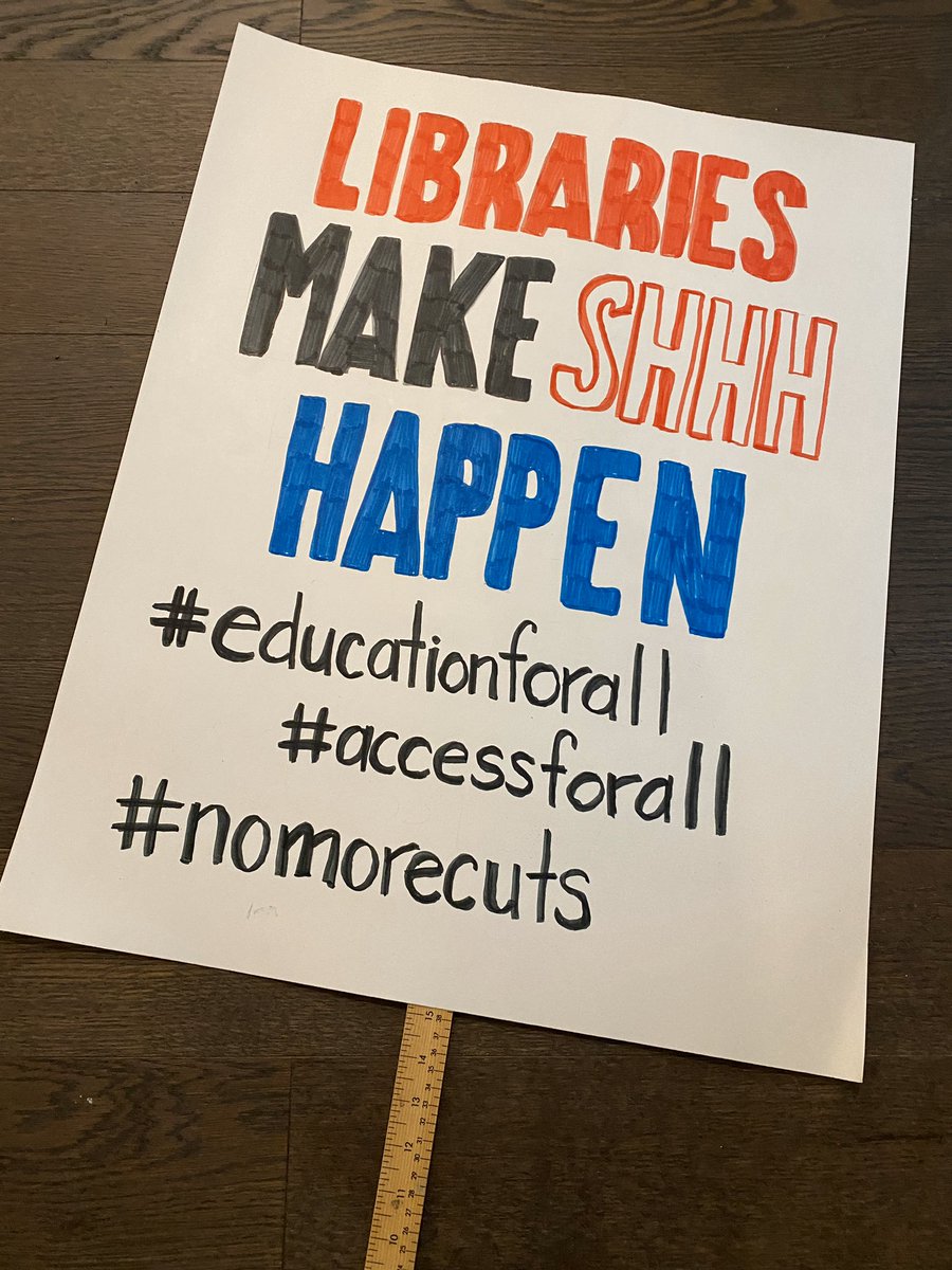 MsdotCarriere's tweet image. I’m ready #peelfam to stand up for #libraries and #equalaccessforall. I strike because I believe a good education is a right for everyone, not just the very rich and well connected.  @CdnSchoolLibrar @PETLA_ @PDSB_Libraries @ETFOPeel #ETFOstrong #ETFOstrike