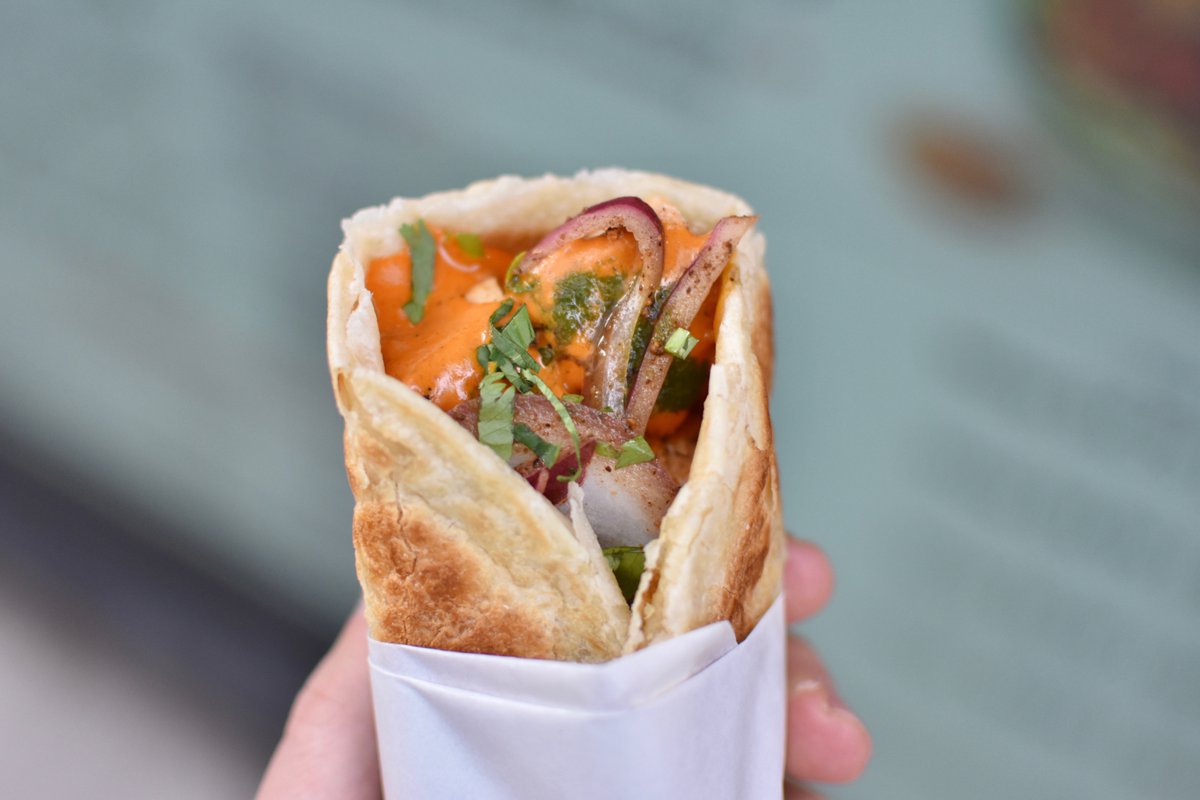 bombay_eats's tweet photo. Wrapping up January with a #BombayWraps original. #FreshIndianFast https://t.co/Tla2eYb76e