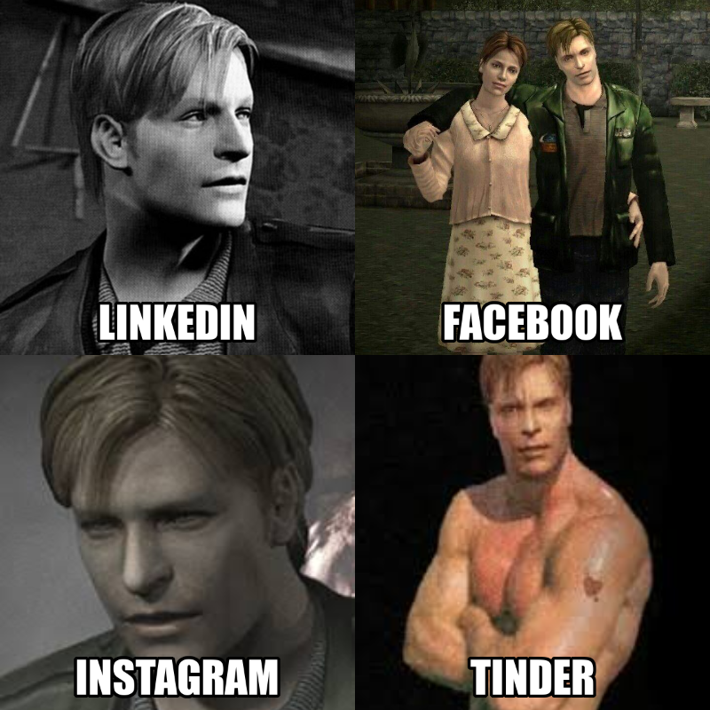 Inner_Fear's tweet photo. What about James? Which one is your favourite?
#jamessunderland #dollypartonchallenge #silenthill #konami #gaming #horror #innerfear https://t.co/8SgCDzOjLv