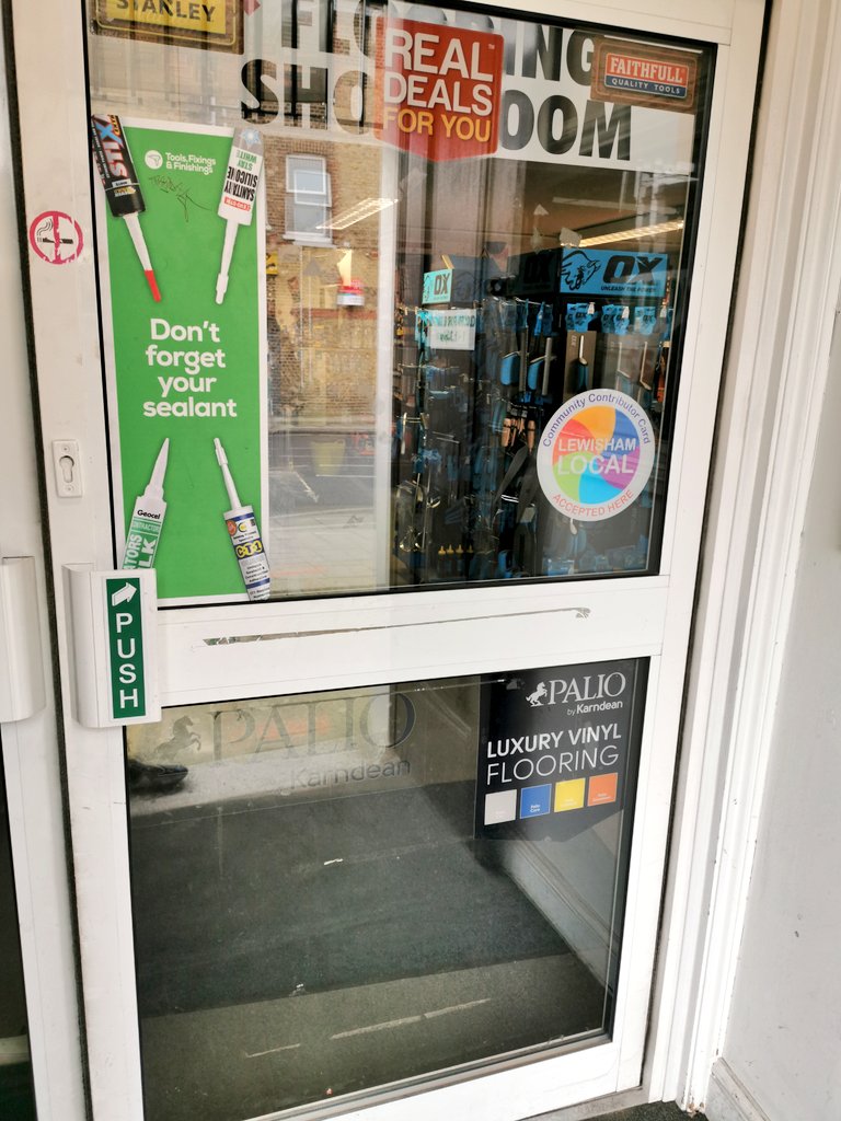 Love_SE4's tweet photo. The go to place for anything DIY Brockley cross #Howarths another great local business that accepts @lewishamlocal cards👍❤️😁 https://t.co/UcjpKXEcJg