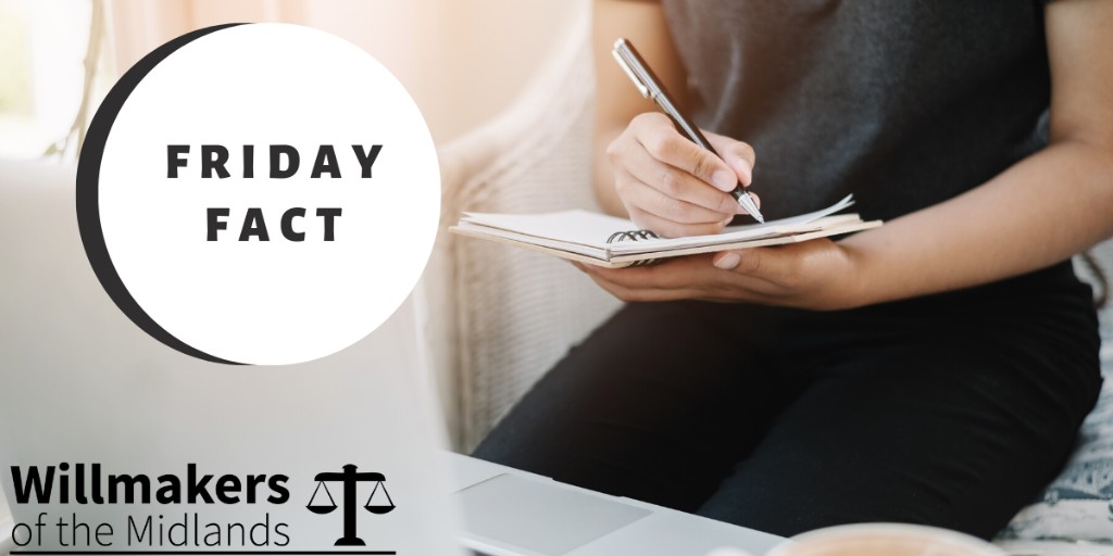 WillMakersMids's tweet photo. Did you know that, in 2018, 12.6 million people contested a loved one's Will? #FridayFact
The simple solution? Getting your Will written correctly and stored professionally.
#heretohelp #willmaker #Telford https://t.co/YRvjGFViVJ