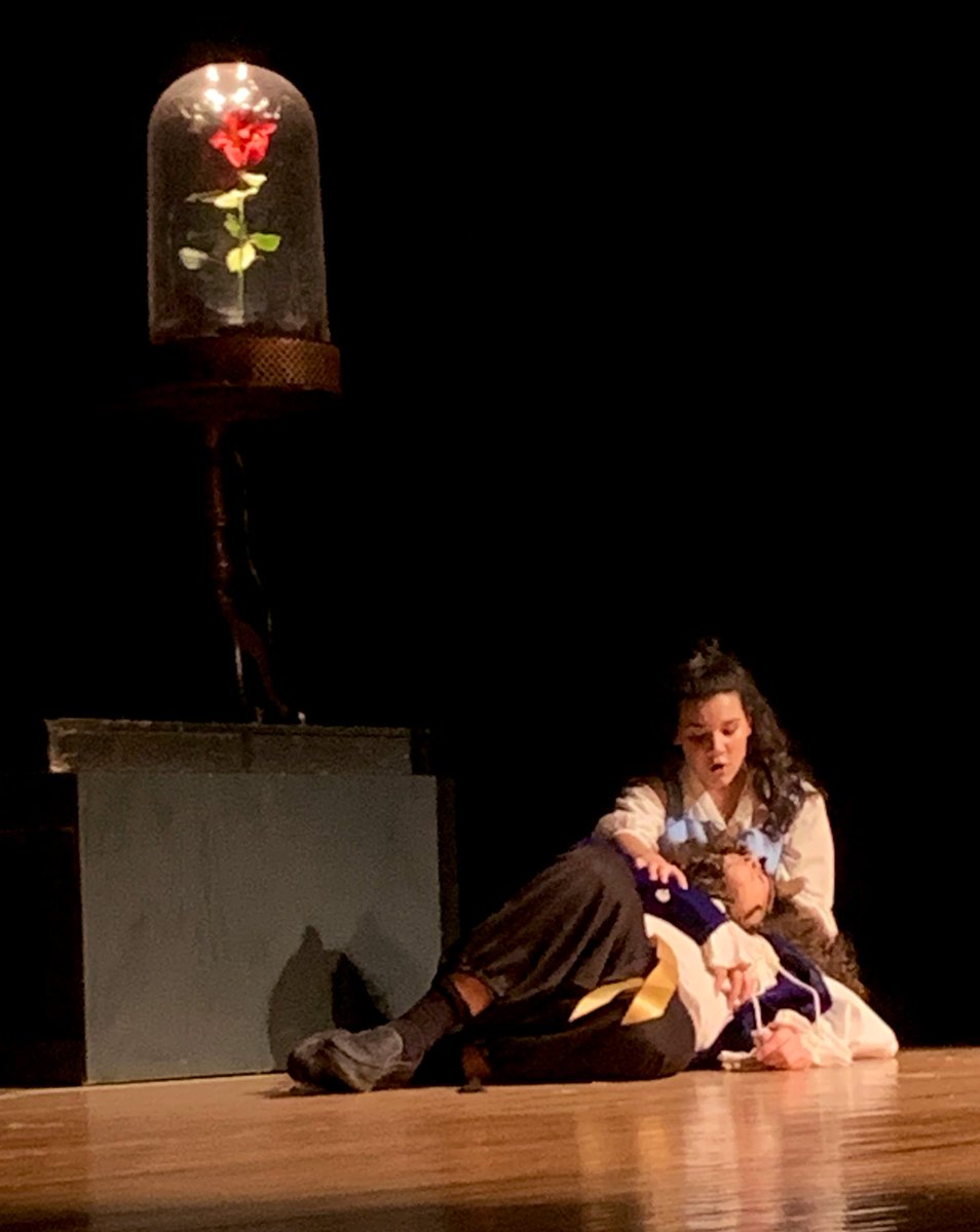 DramaMHK's tweet photo. Only 2 more chances to see MHK’s musical, Beauty and the Beast Jr.! “Be our Guest” tonight at 7pm or Saturday at 3 pm to see these students sing in the place that they’ve called “home” since they were in 6th grade! Tickets are still on sale @ https://t.co/iPMKNpsRrj https://t.co/rdlyZyuZNf