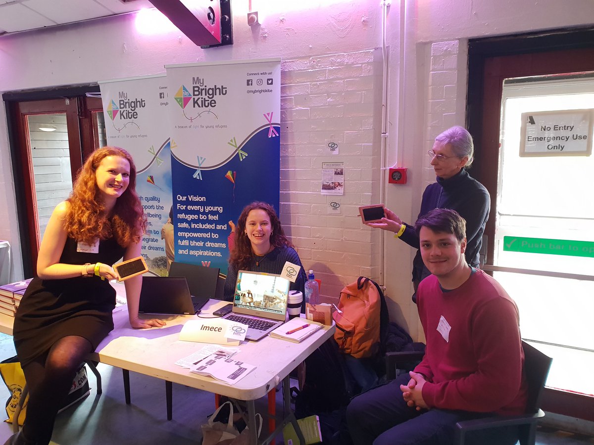 ImeceUk's tweet photo. #refugeesolidaritysummit2020 is going very well! We've spoken to some amazing organisations that are doing great work with refugees. 
#empathymakesushuman #imece #solarwomen https://t.co/pBreFAS9Sm
