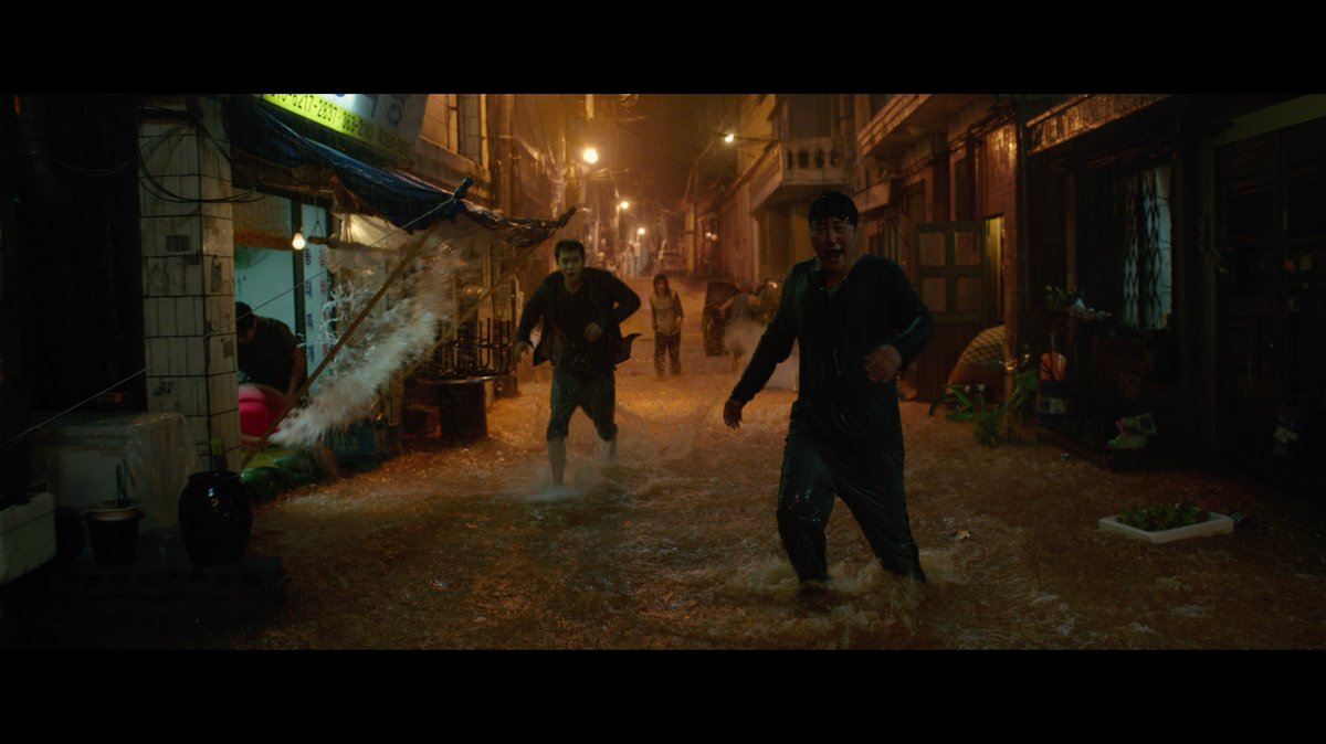 The Academy (@theacademy) on Twitter photo <a href="/ParasiteMovie/">Parasite</a> The iconic Park and Kim family homes in #PARASITE were designed and created from scratch on massive stages in Korea.
Over 1,400 VFX were used to bring these environments to life and over 130,000 gallons of water were used to flood the Kims' home in the film’s thrilling climax. <a href="/ParasiteMovie/">Parasite</a> The iconic Park and Kim family homes in #PARASITE were designed and created from scratch on massive stages in Korea.
Over 1,400 VFX were used to bring these environments to life and over 130,000 gallons of water were used to flood the Kims' home in the film’s thrilling climax.