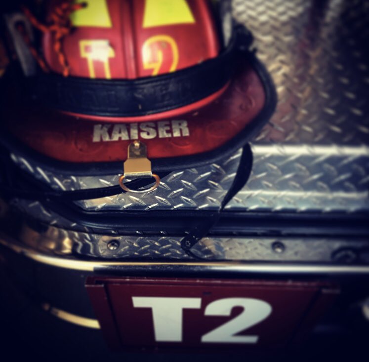 DaKaise's tweet photo. Spending a shift back on #2Truck. It’s almost like I never left... almost. #ItsLadder2Now. #orShouldiSayLaddahTwo https://t.co/nex2xWoKmr