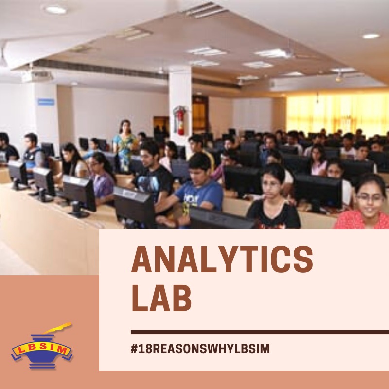 LBSIMOnline's tweet photo. The IBM Analytics Lab assists the students in teaching as well as practising the art of analysis. Flanked with rows of computers, the lab can provide unparalleled computation power to the students, specially those of PGDM R&amp;BA and MCA.

#Lbsim #18ReasonsWhy #AnalyticsLab https://t.co/8w7eSFMnnW