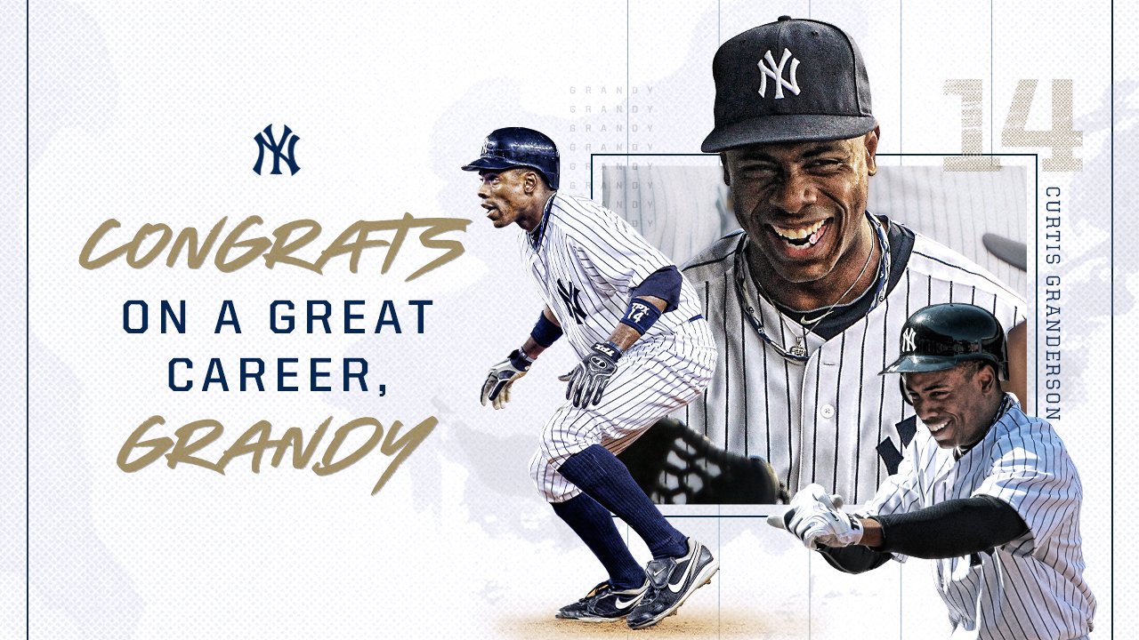 Curtis Granderson on X: Thanks for the memories! It was an honor to wear  pinstripes 🙌🏾 / X