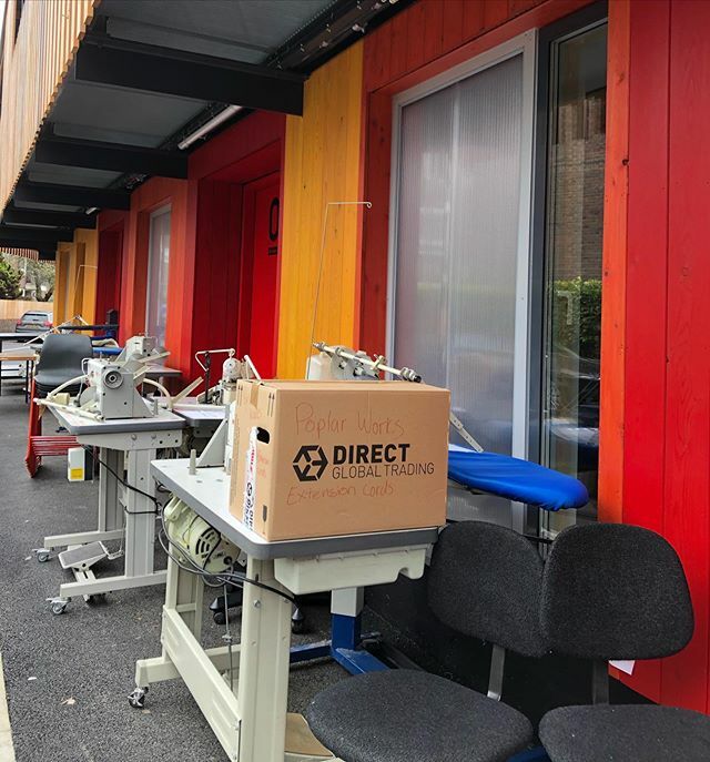 It’s been a monumental day as we start to prepare our new studios for occupation #poplarworks #cfealumni #londoncollegeoffashion ift.tt/2uSEnuw