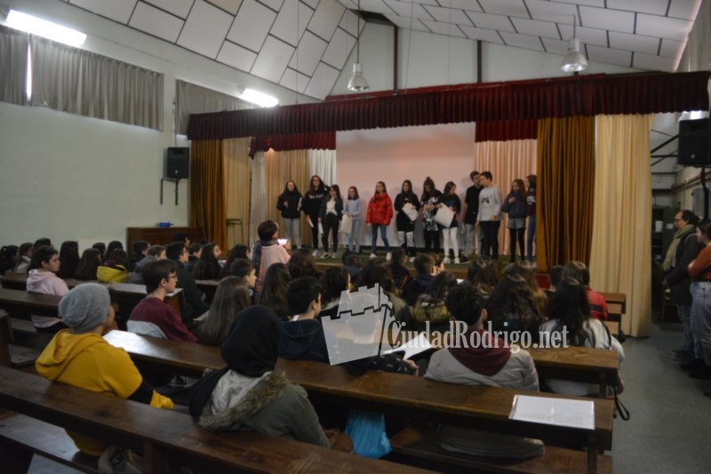 Encuentro de alumnos del Fray Diego Tadeo y del Sierra de Santa Bárbara - ciudadrodrigo.net/2020/01/31/enc…