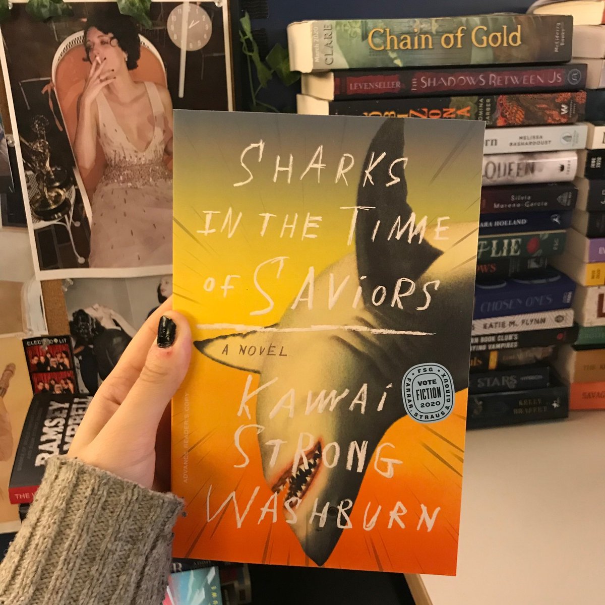 Sharks in the Time of Saviors by Kawai Strong Washburn will be available on March 3 2020 from FSG Books