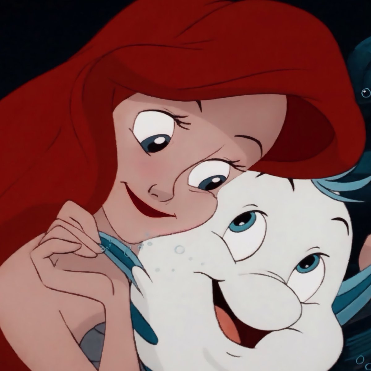 rosesseanne's tweet photo. pov : 

a teenager find out she's children of disney characters
this is the awakening of princess ariel's daughter 

💄💋 https://t.co/YjCJC35wJW