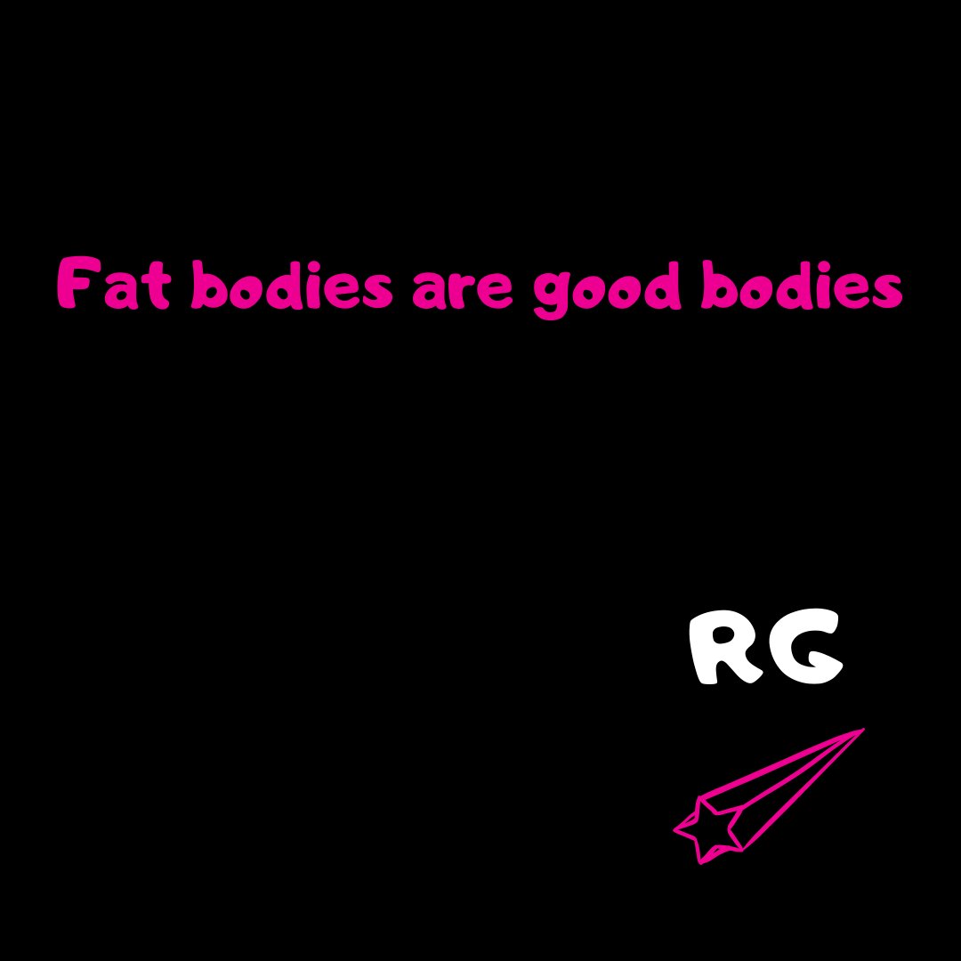 rebelgirlstyle's tweet photo. Fat bodies are good bodies! Want to know more about our values? Read our mission statement! #rebelgirl #fatliberation #fatpostive #riotsnotdiets

https://t.co/O4fN9Lbhin https://t.co/vbmINZnbqn