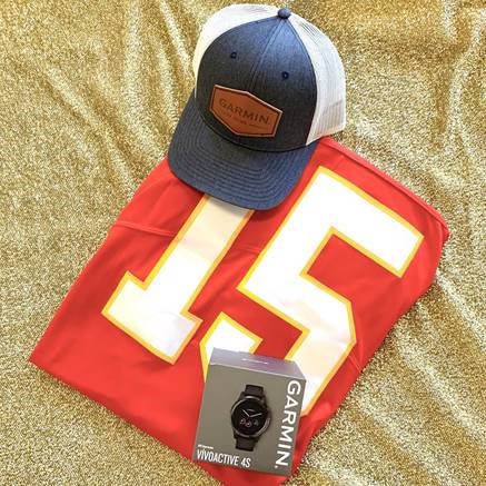 GarminCareers's tweet photo. 💛🚨 GARMIN KC GIVEAWAY #2 🚨💛
Help us cheer on our hometown team &amp; enter into our SECOND giveaway!

We're giving away a big game hat (not pictured), authentic jersey &amp; a Vivoactive 4S!

To enter...
1. Follow our TW page @garmincareers
2. RT &amp; like the post!

✨ Good luck! ✨ https://t.co/M1E3xRl2I6